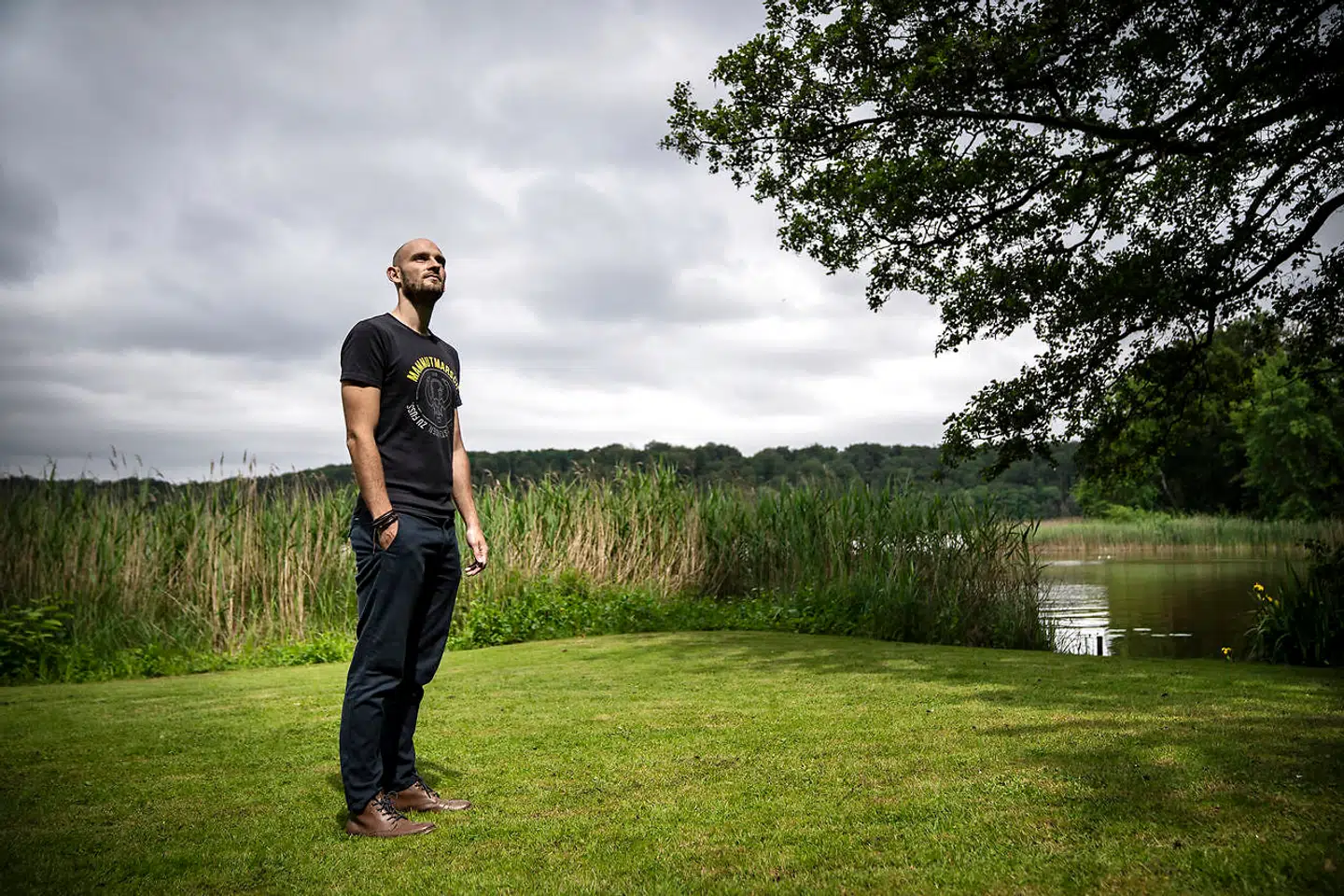 Fra starten i Vedbæk bliver deltagerne i den danske Mammutmarch ført ud på et døgns vandring ved Lyngby Sø, Bagsværd Sø, Furesø og Farum Sø. Ruten går videre gennem Ganløse Ore, Store Dyrehave og tilbage igen langs Grønholt og retur gennem de flotte marker og gårde langs Karlebo og Avderød. Foto: Thomas Lekfeldt/Ritzau Scanpix