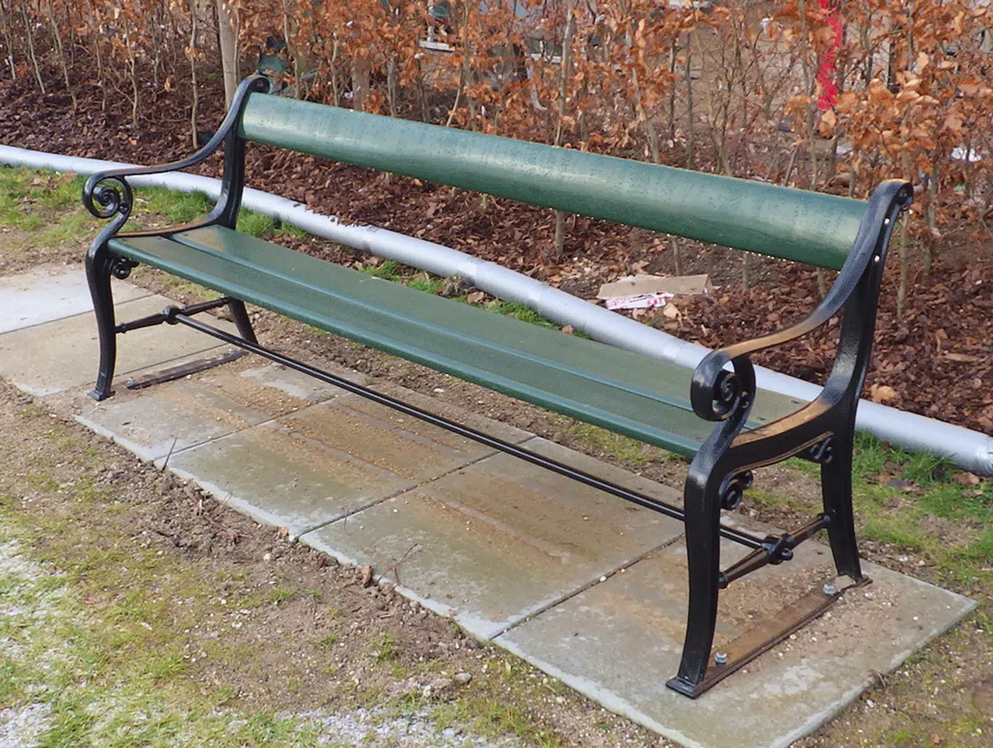 136 af byens kommende nye 150 bænke bliver denne godt 130 år gamle klassiker.