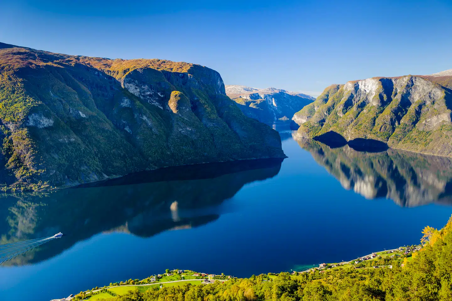 Det er ikke svært at forstå, hvordan Gullfjellet har fået sit navn.