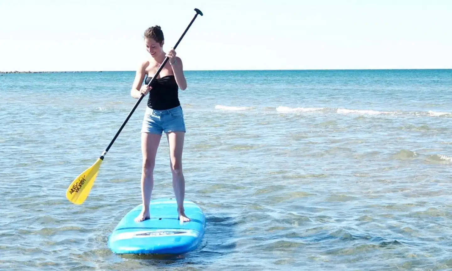 SUP i Halland. Billede: Cana Buttenschøn