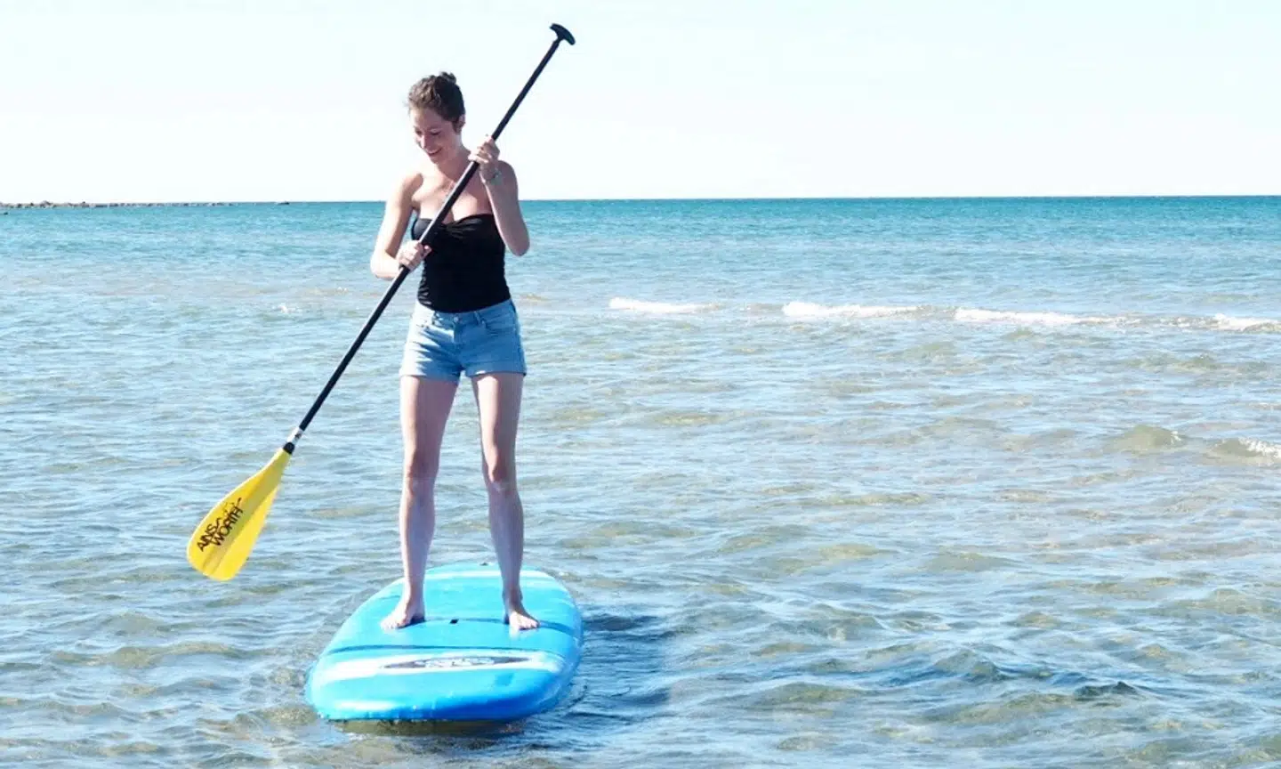 SUP i Halland. Billede: Cana Buttenschøn