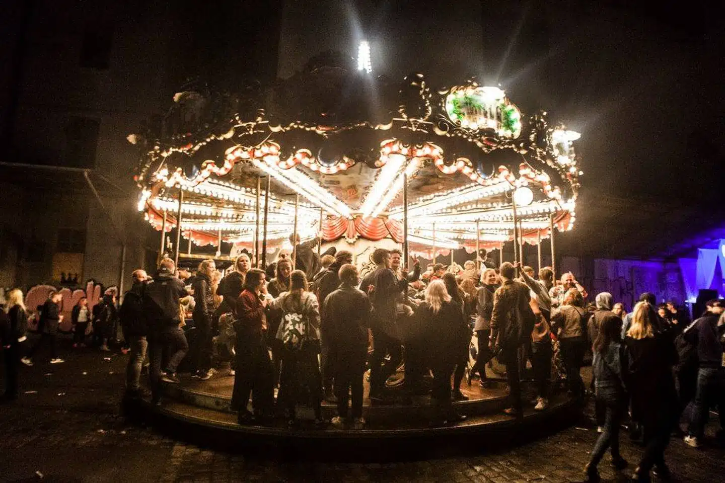 Foto fra Karrusel i Odense i 2016.