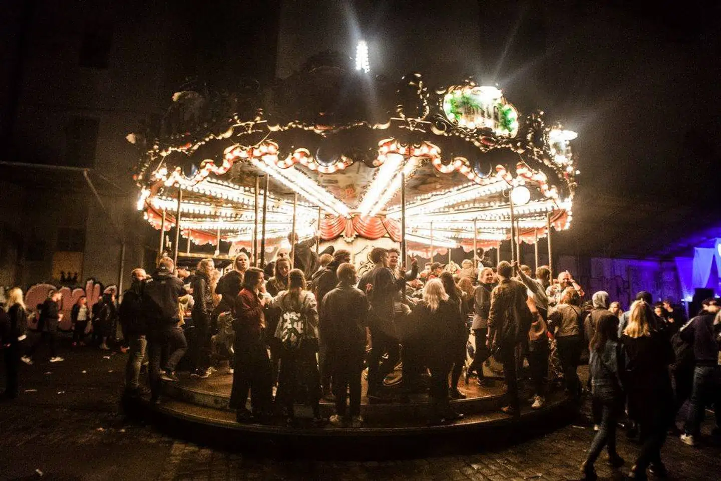 Foto fra Karrusel i Odense i 2016.
