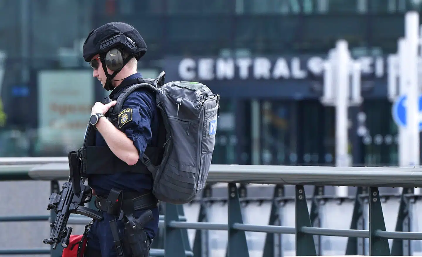 Allerede mandag formiddag kom de første meldinger om skudepisoden på centralstationen i Malmø.