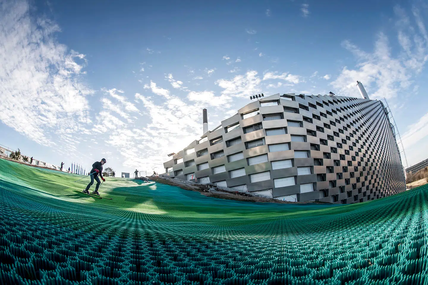 Amager Bakke åbner først sidst på sommeren, men i vi i vinterferien kunne københavnerne teste den.
