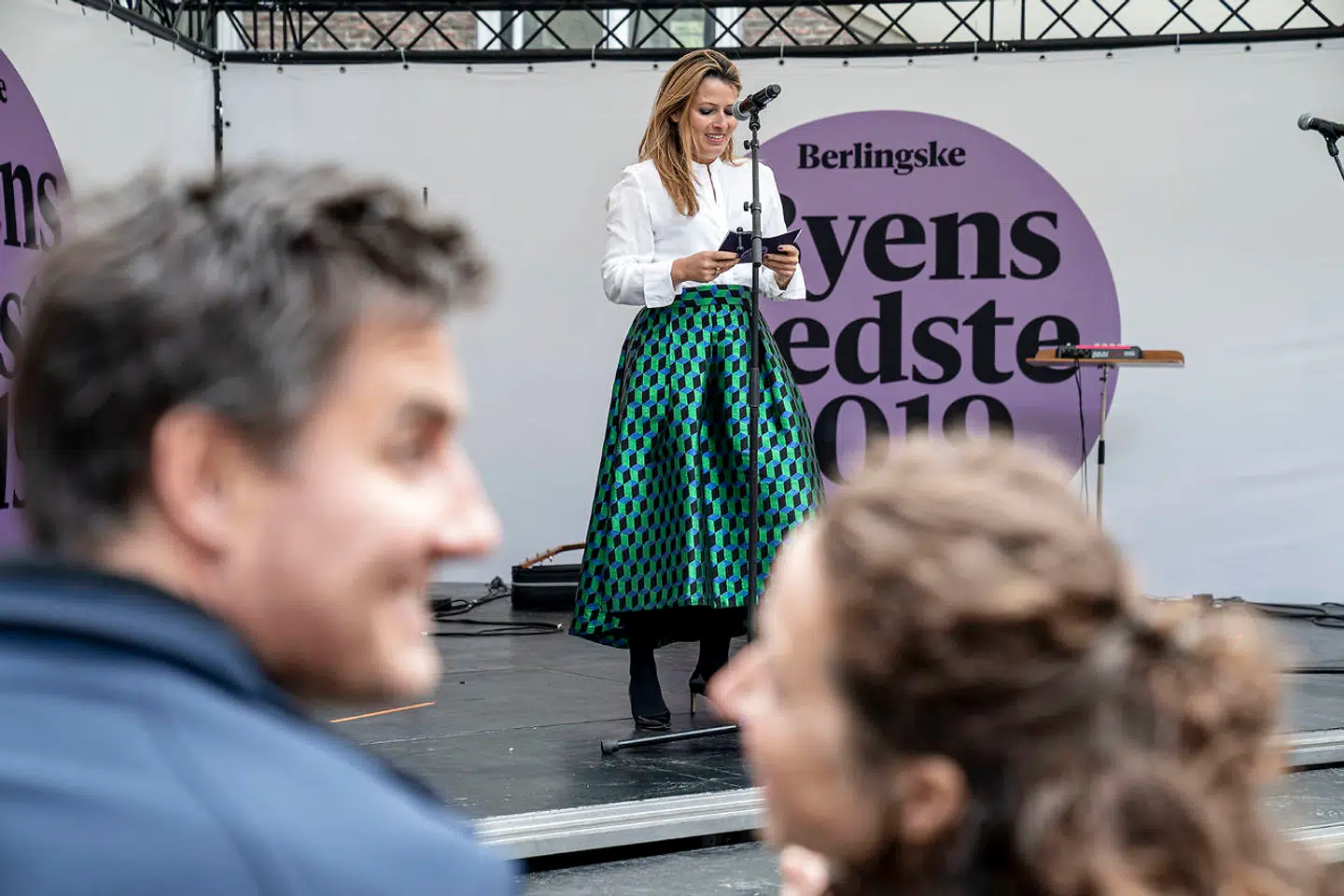 »København er i virkeligheden ikke en stor by, men takket være jer er det en ekstraordinær by,« sagde Anne Sophia Hermansen, kulturredaktør på Berlingske.