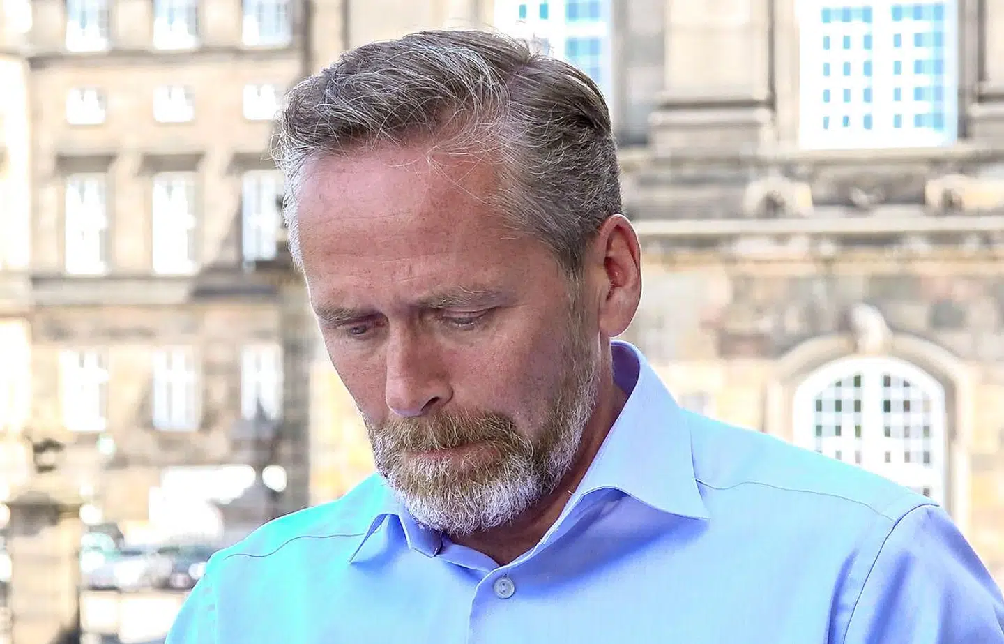 En rørt Anders Samuelsen annoncerede torsdag sin afgang som Liberal Alliances formand under et pressemøde på Christiansborg.