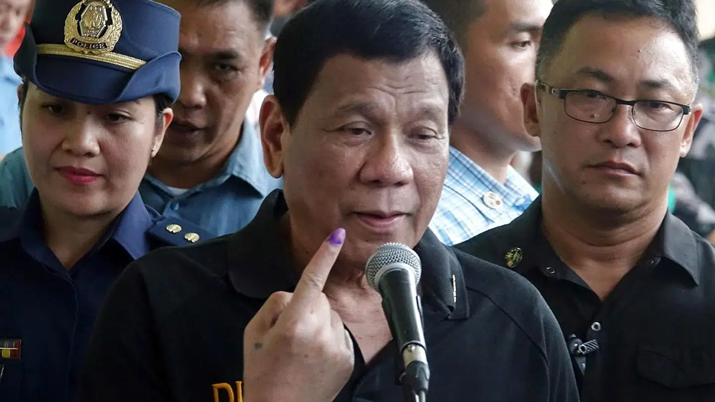 Filippinernes præsident, Rodrigo Duterte.
