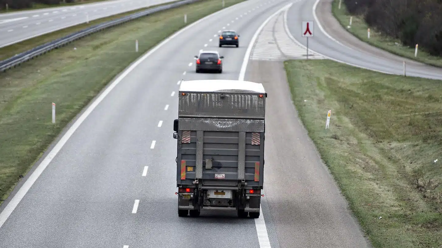 Blodrødt regnskab fra Kurt Beier Transport (Foto: Henning Bagger/Ritzau Scanpix)