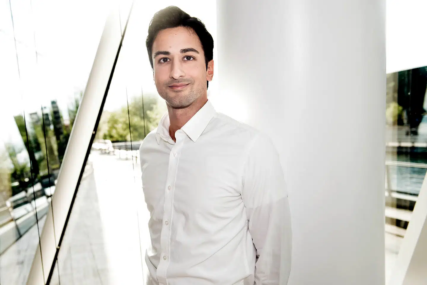 Vinderen af IT-iværksætterkonkurencen, Guldæg, Habib Frost.