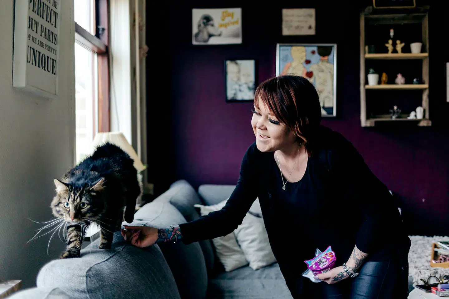 Cindy Eriksen har stemt på Dansk Folkeparti ved de sidste to folketingsvalg. Denne gang overvejer hun at stemme på Nye Borgerlige eller Stram Kurs.