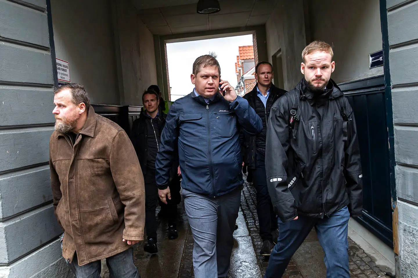 Rasmus Paludan fra Stram Kurs fører valgkamp under Tulipanfesten i Ribe 17. maj 2019. Indtil august 2018 var han formelt ansat som ekstern lektor på Københavns Universitet.