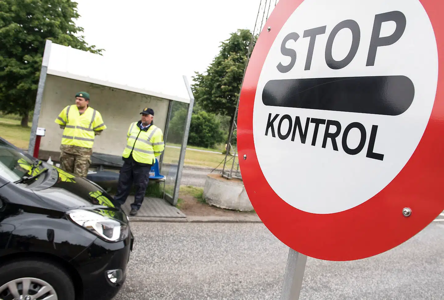 Venstre vil have reglerne for grænsekontrol op til revision. Det bliver svært at gøre den permanent under de nuværende regler, er eksperter enige i. (Foto: Claus Fisker/Scanpix 2017)