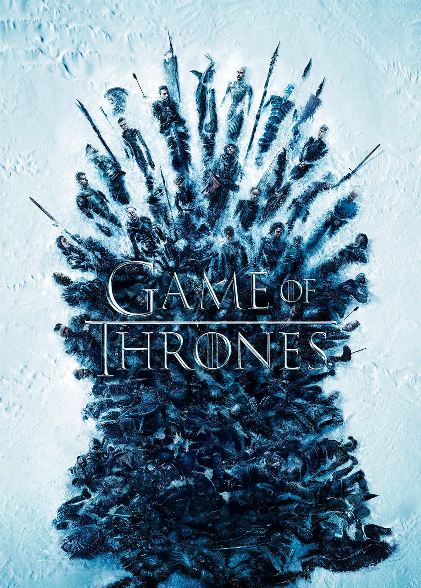 HBO udgav denne plakat efter sidste afsnit af »Game of Thrones« var blevet vist.