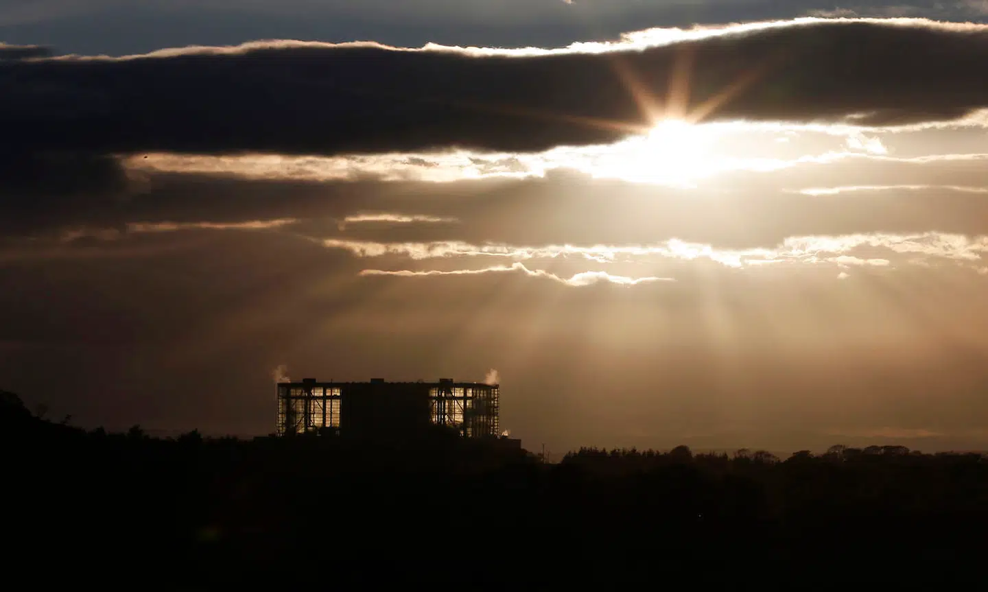 Hunterston atomkraftværk i West Kilbride, Skotland.