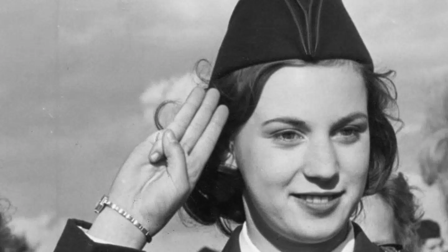 Prinsesse Benedikte som spejder 1962.