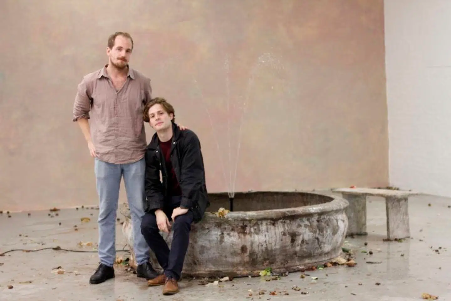 Mathias & Mathias. Mathias Dyhr (th) (1991) Mathias Toubro (1986) begge uddannede ved Det Kongelige Danske Kunstakademi.