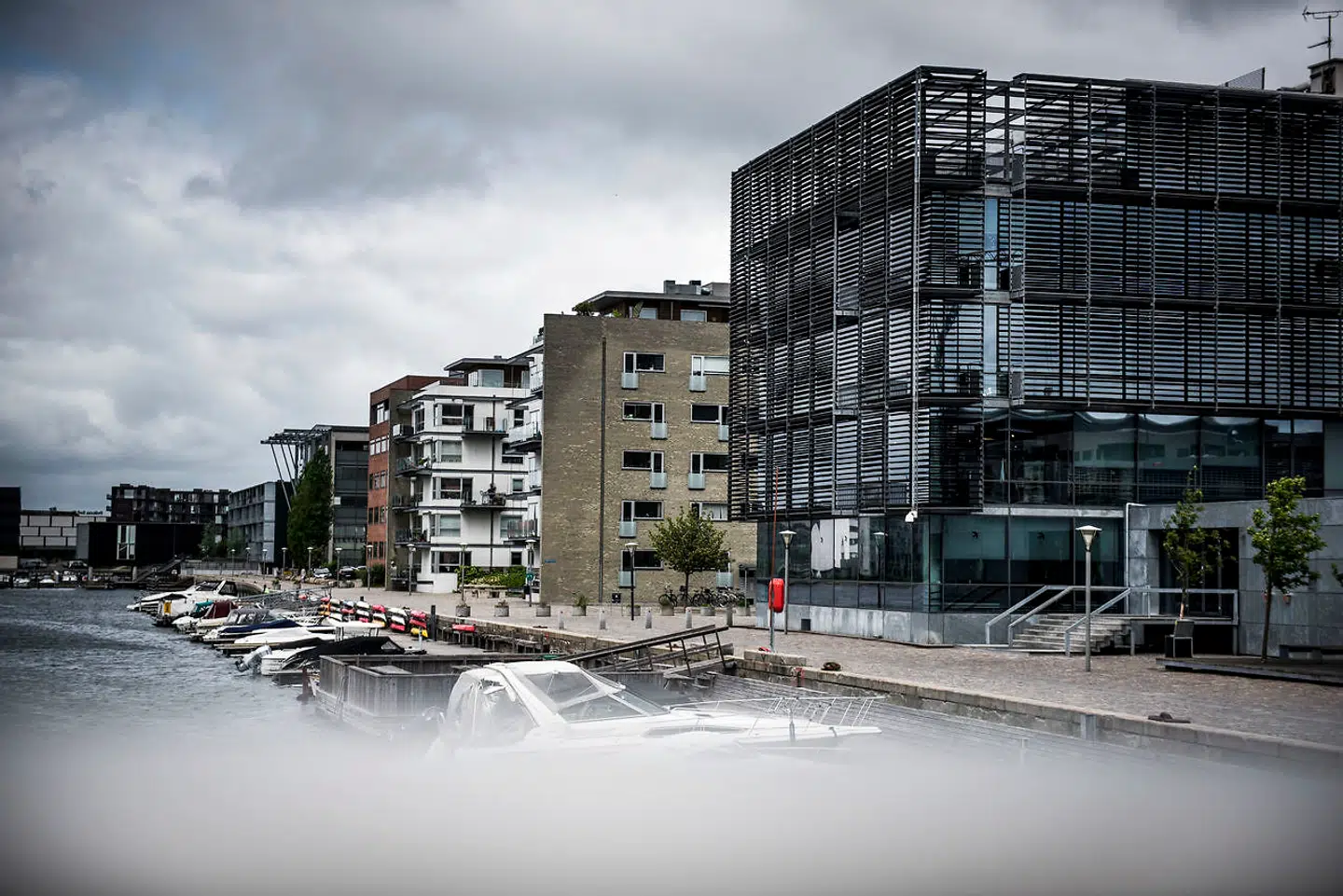 Mange nye bydele er skudt op i København de senere år. Her er vi på Teglholmen.