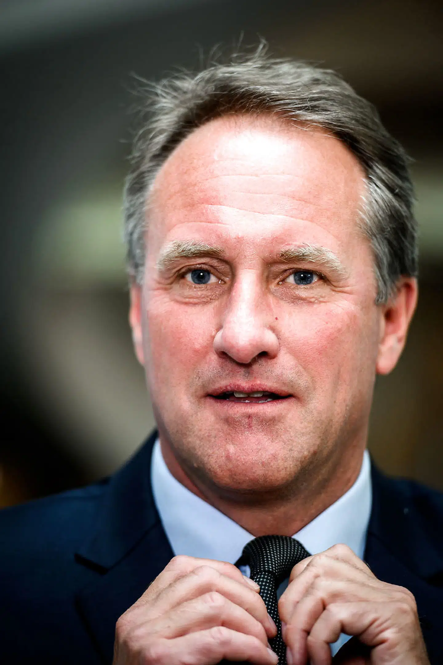 Dansk Industri præsenterer ny administrerende direktør, Lars Sandahl Sørensen, på et pressemøde i Industriens Hus i København, torsdag den 9. maj 2019.. (Foto: Ida Marie Odgaard/Ritzau Scanpix)