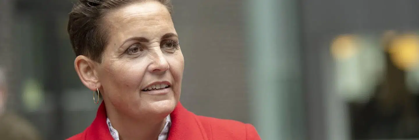 SFs formand Pia Olsen Dyhr.