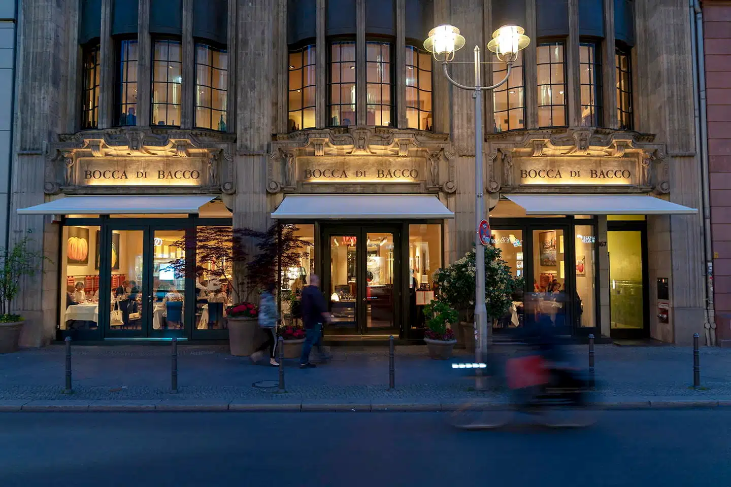 Restaurant Bocca di Bacco i Berlin vil ikke tage imod gæster fra det højreorienterede parti, Alternative für Deutschland.