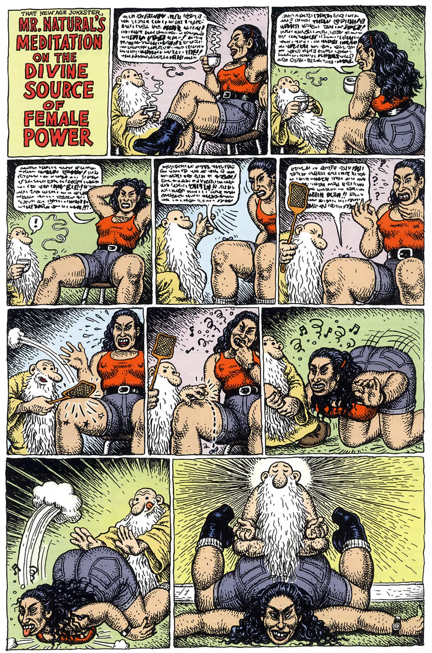 Robert Crumb tegning fra 1969.