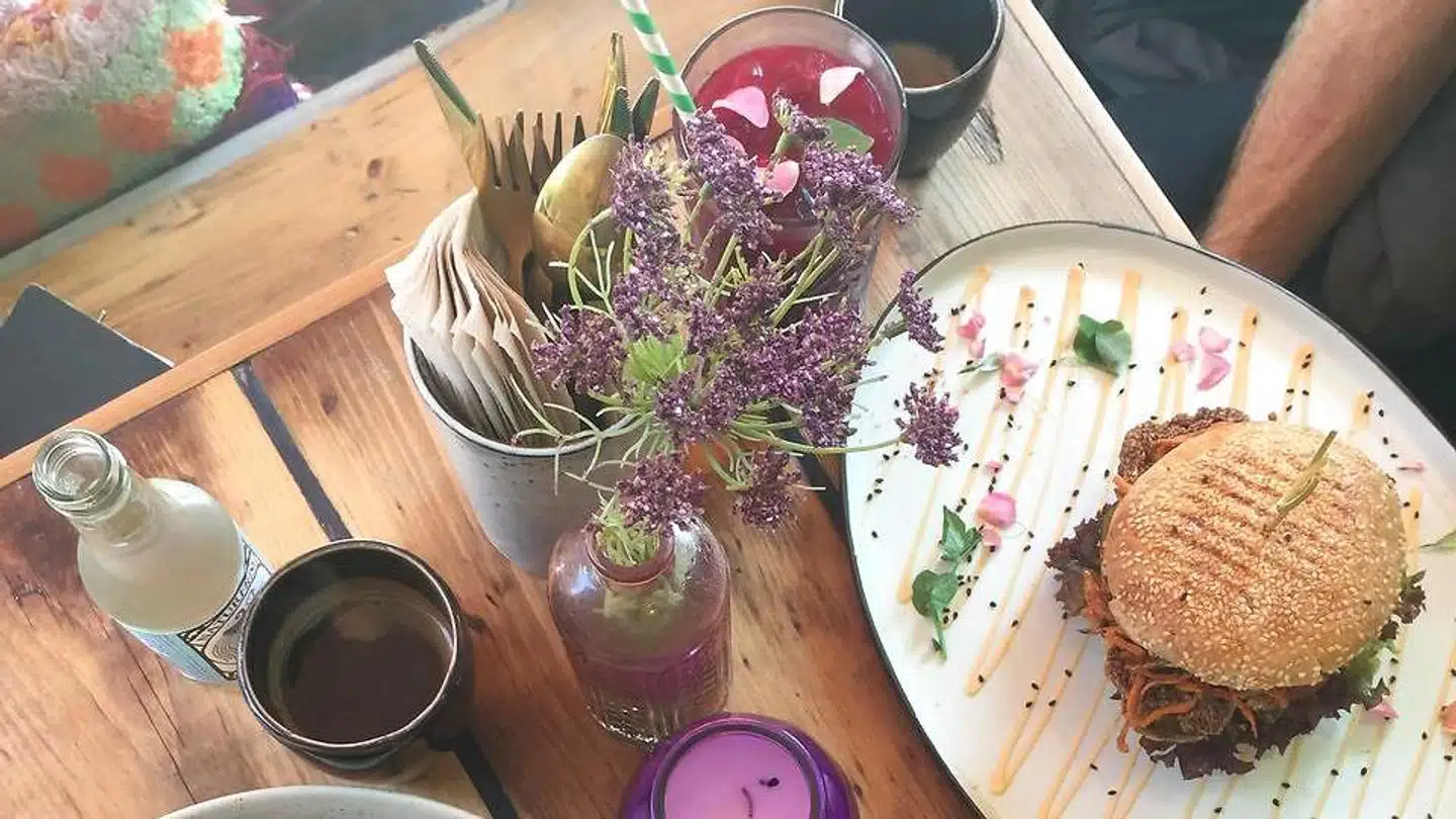 Organic Boho Burger – helt uden kød.