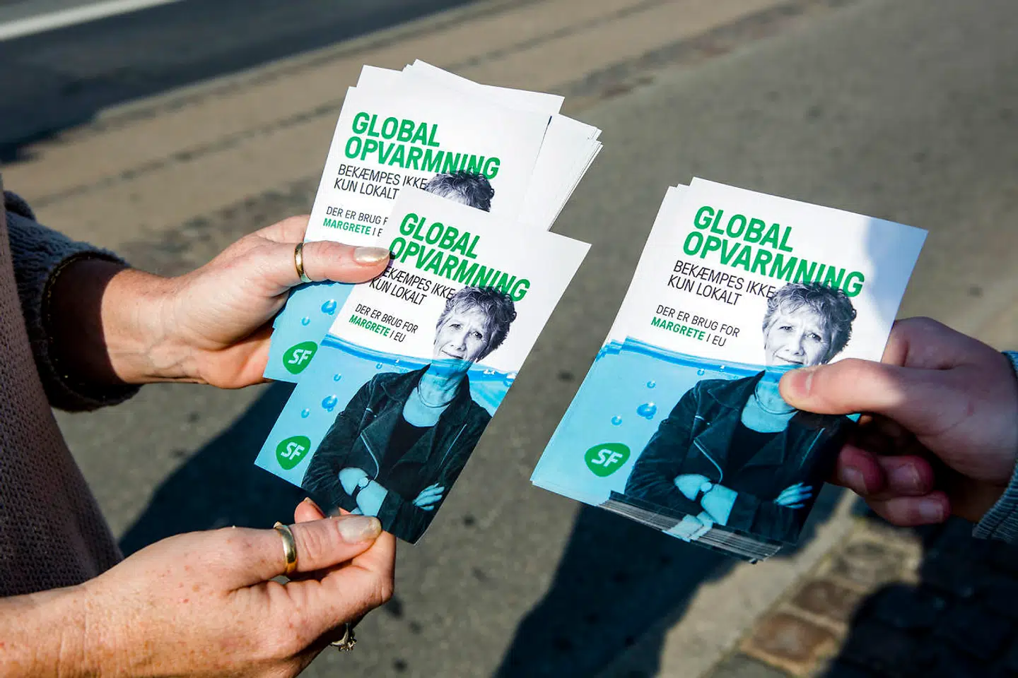 Klima og global opvarmning var også fokus for Aukens valgkamp i 2014.