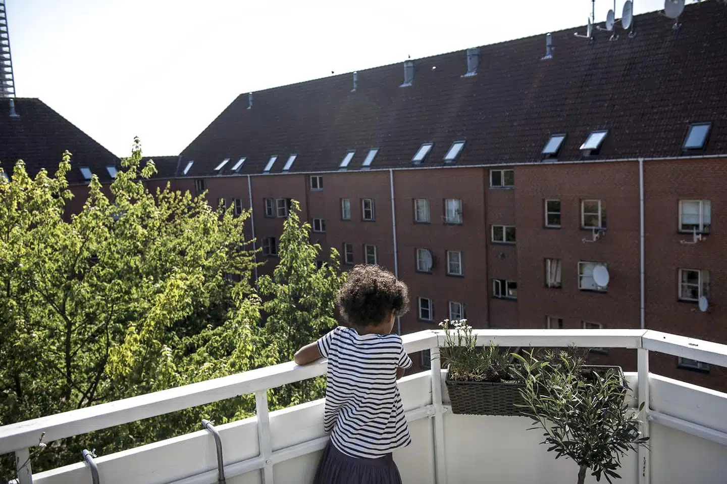 »Hvis vi skal komme de parallelsamfund til livs, som udviser foragt for demokratiske værdier, myndigheder og politi, så er det tvingende nødvendigt med en plan, der tør stille krav til boligforeningerne og de udsatte områder om konkret og mærkbar forandring,« skriver Cecilia Lonning-Skovgaard. Arkivfoto fra Mjølnerparken.