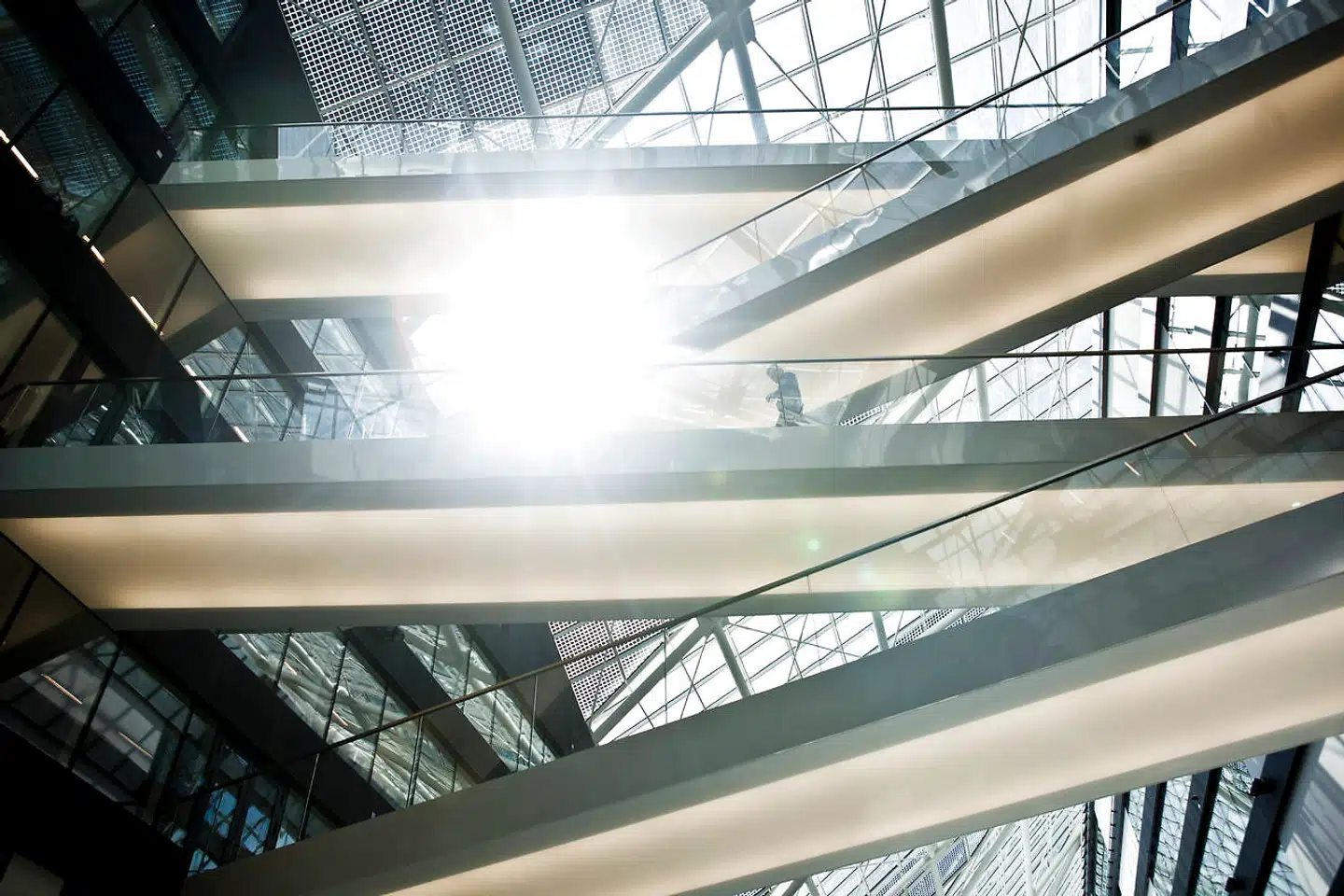 Et blik indefra i Industriens Hus.