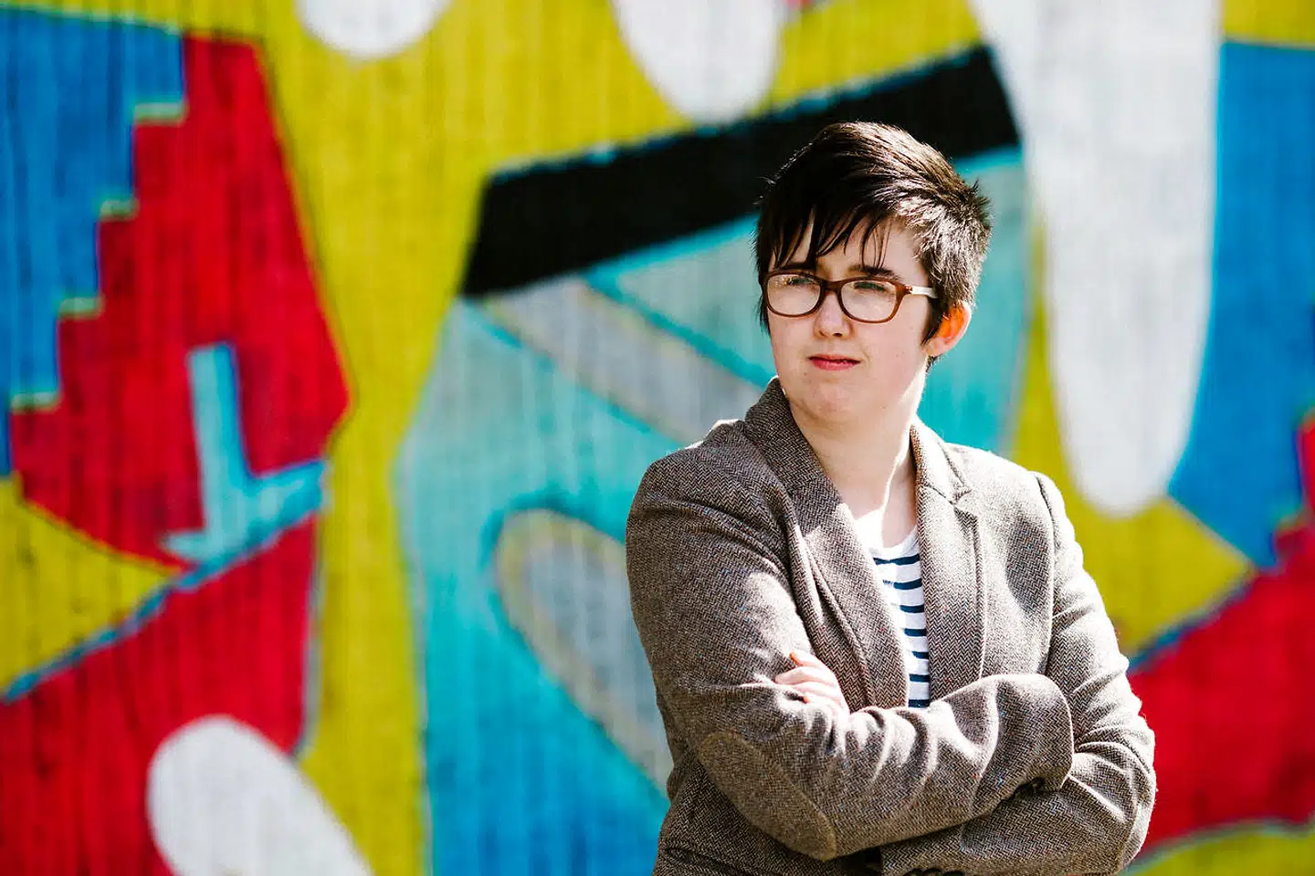Journalisten Lyra McKee blev dræbt af skud i den nordirske by Londonerry.