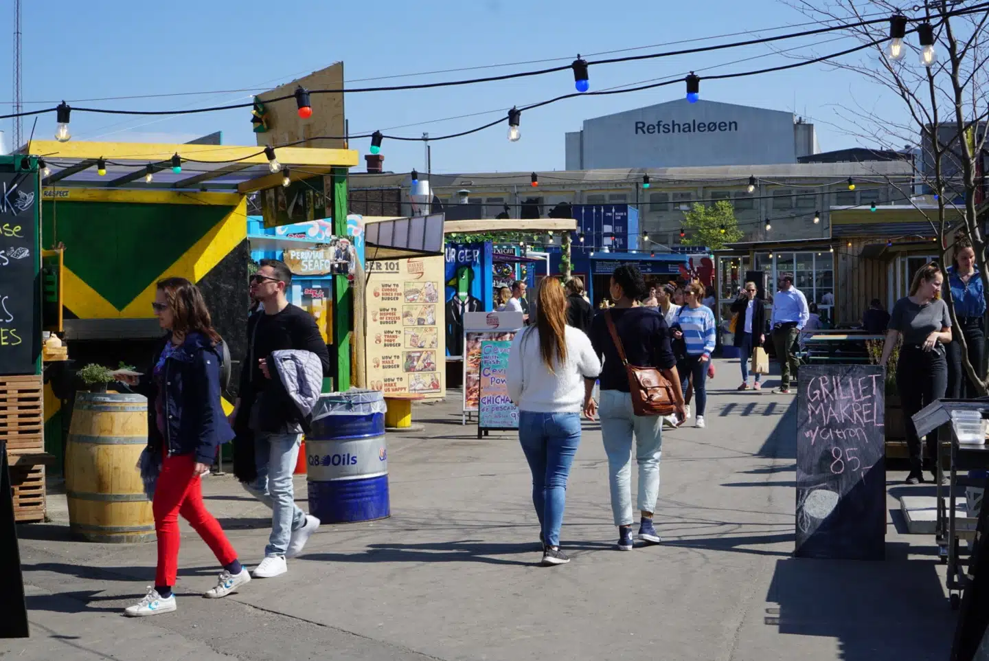 Efter Papirøen lukkede, kan man heldigvis nyde Reffen.