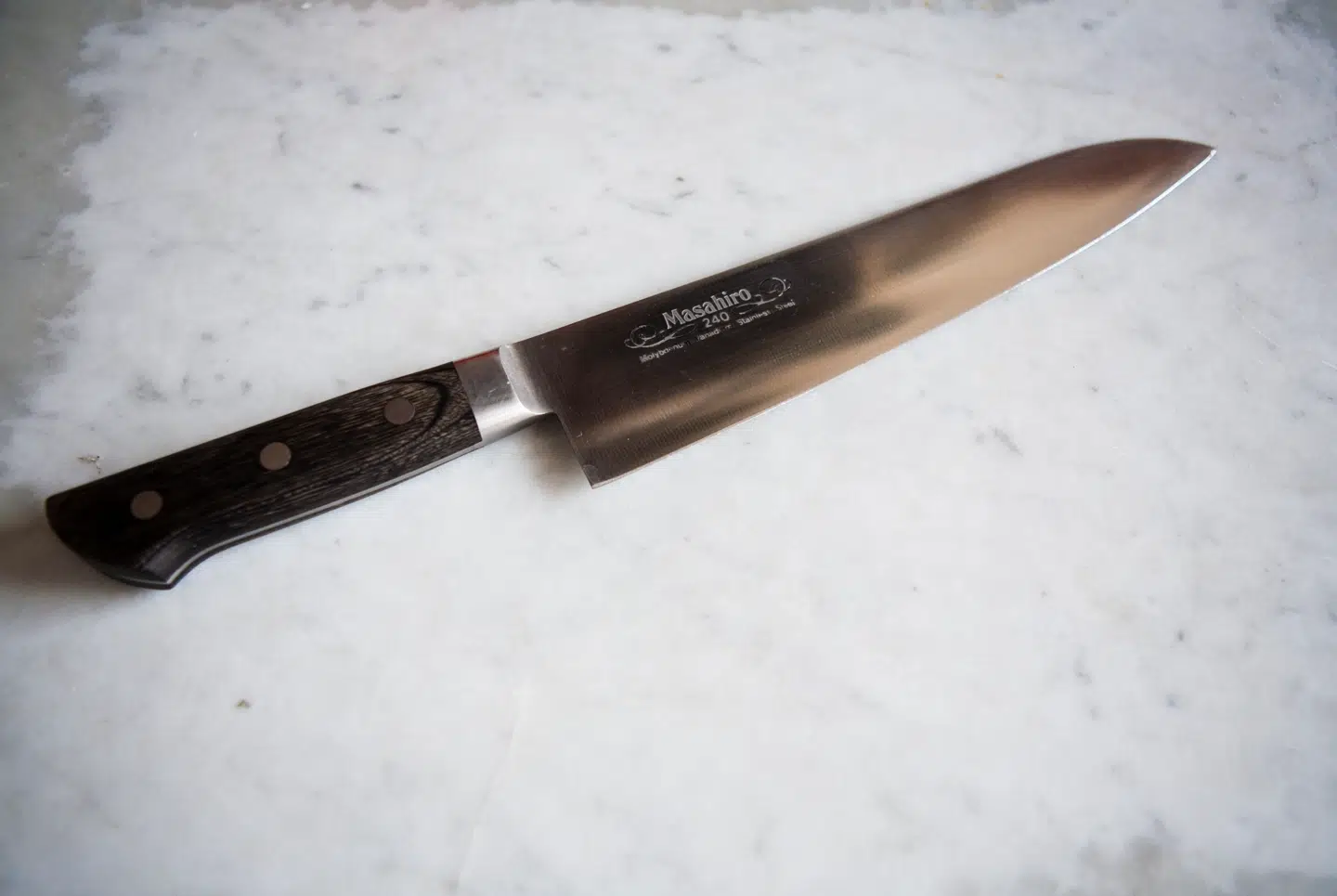 Skribenten har selv haft en Mashahiro-kokkekniv i 20 år – mærket kan varmt anbefales.