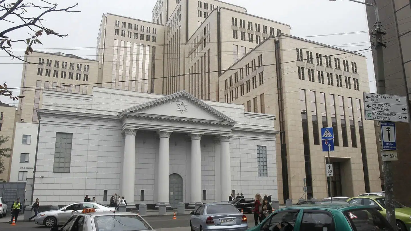 Det nye jødiske kulturcenter i Dnipro, Ukraine. Menorah-centret er ikke alene verdens største jødiske center, men også Østeuropas største Holocaust-museum.