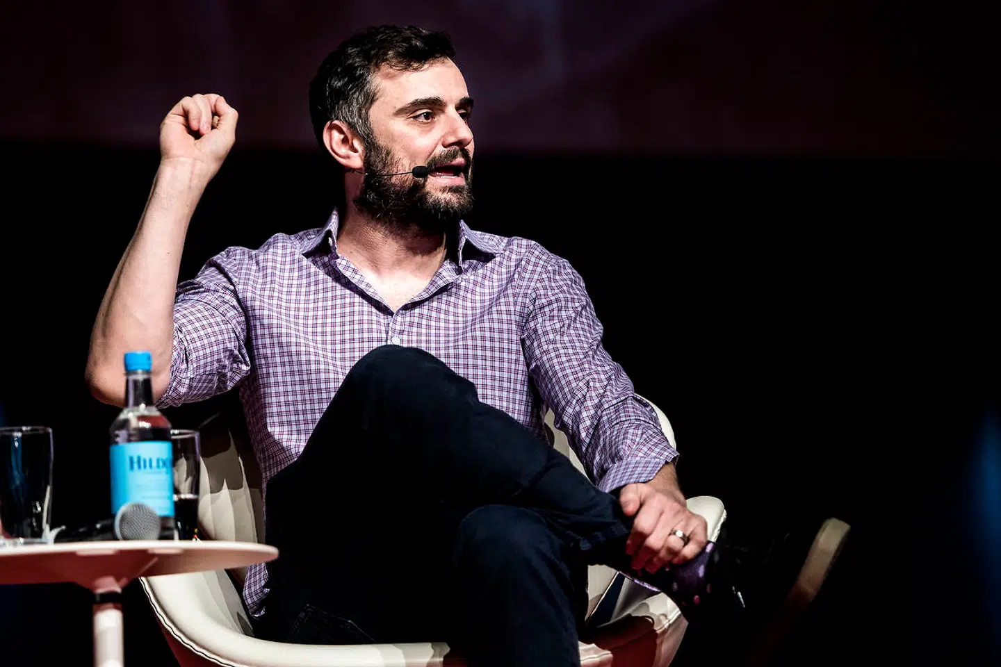 Gary Vaynerchuk, fotograferet, da han talte ved Copenhagen Summits i 2015.