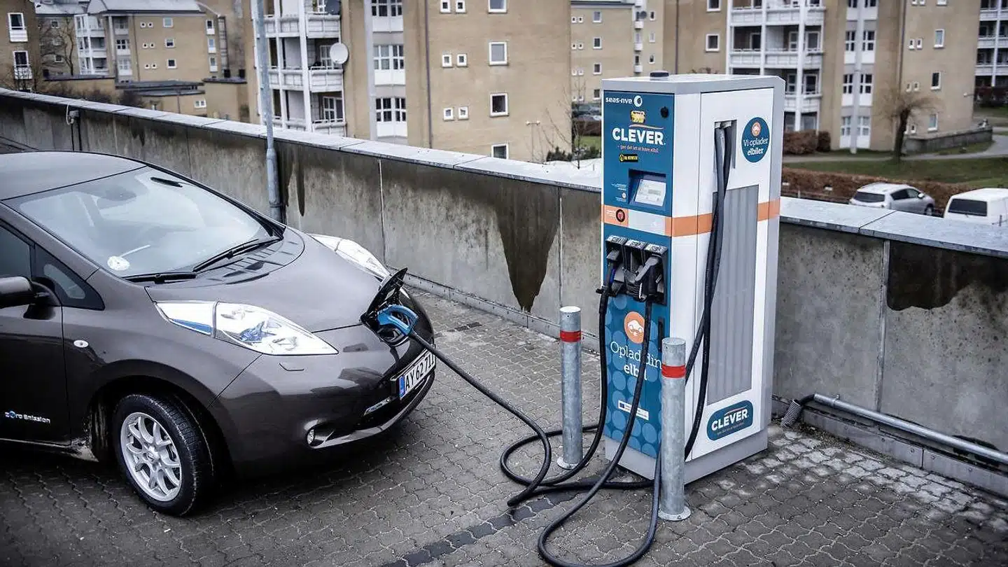 Der er ifølge Ejvind Bording ikke nok ladestationer. Foto: Thomas Lekfeldt / Ritzau Scanpix.