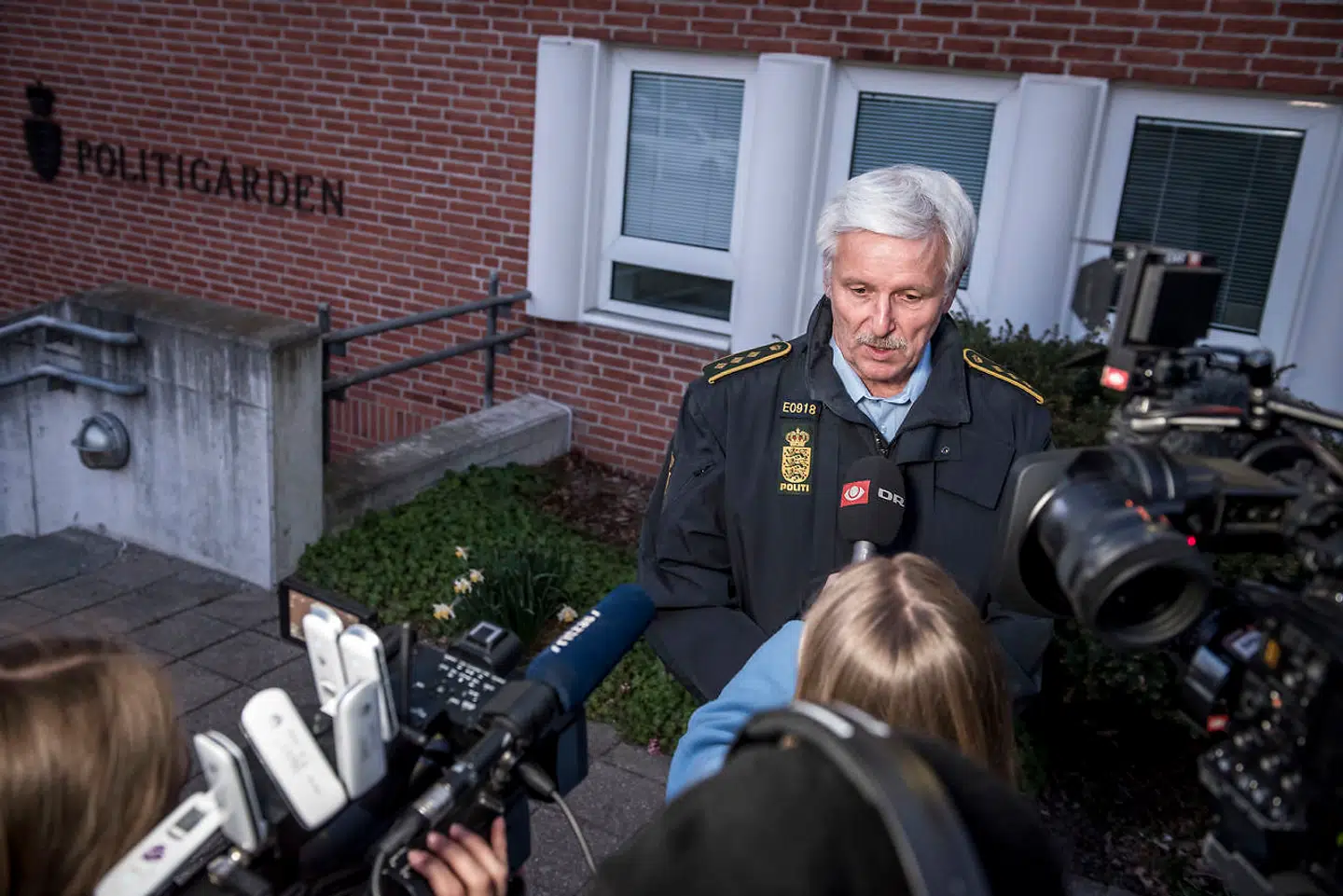 Politiinspektør hos Københavns Vestegns politikreds, Mogens Lauridsen, siger, at fundet af en håndgranat i København er indgået i politikredsens beslutning om et demonstrationsforbud til Stram Kurs. (Arkivfoto)