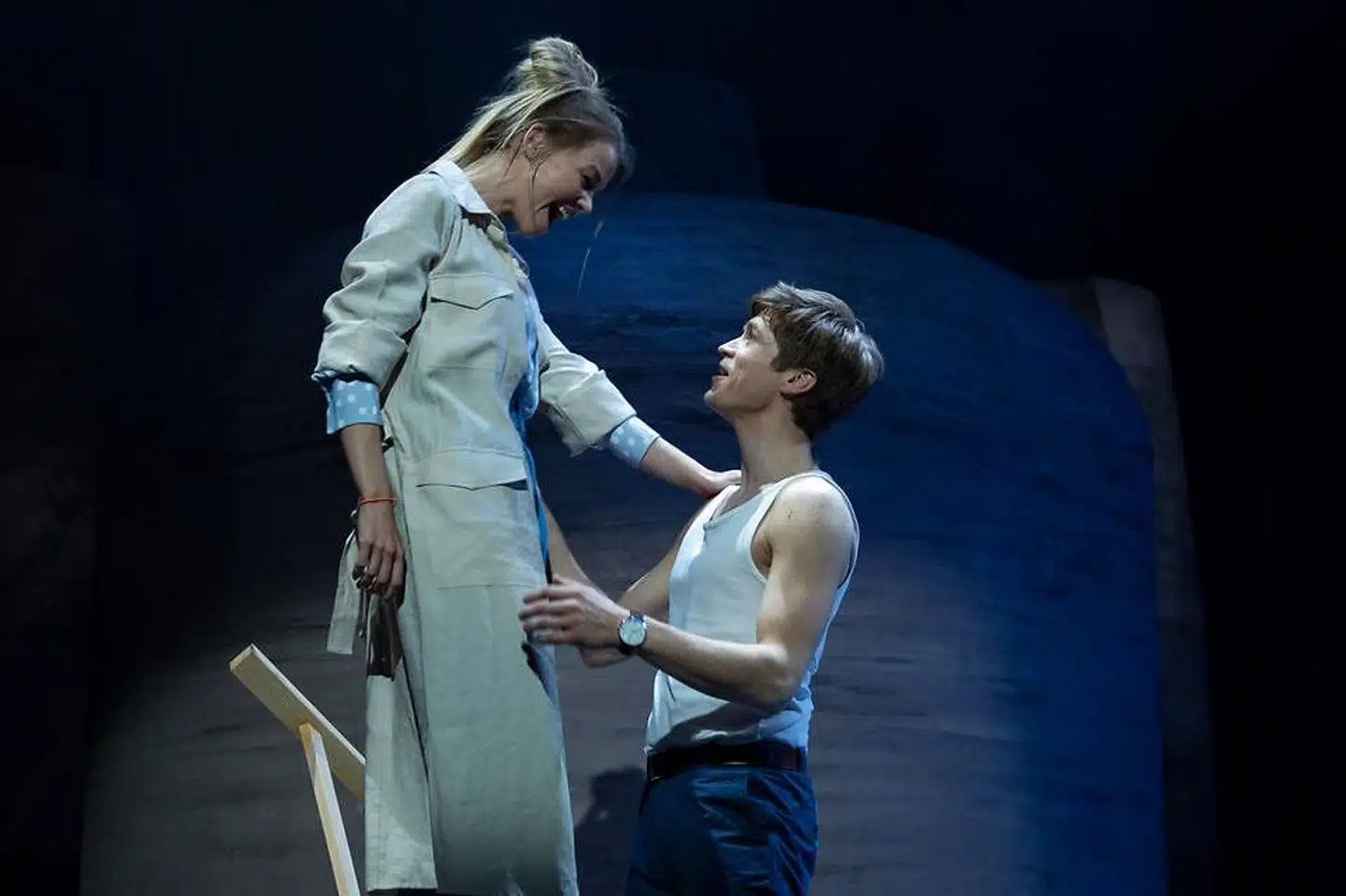 Frederikke Vedel og Mikkel Moltke Hvilsom er noget ferske i hovedrollerne.