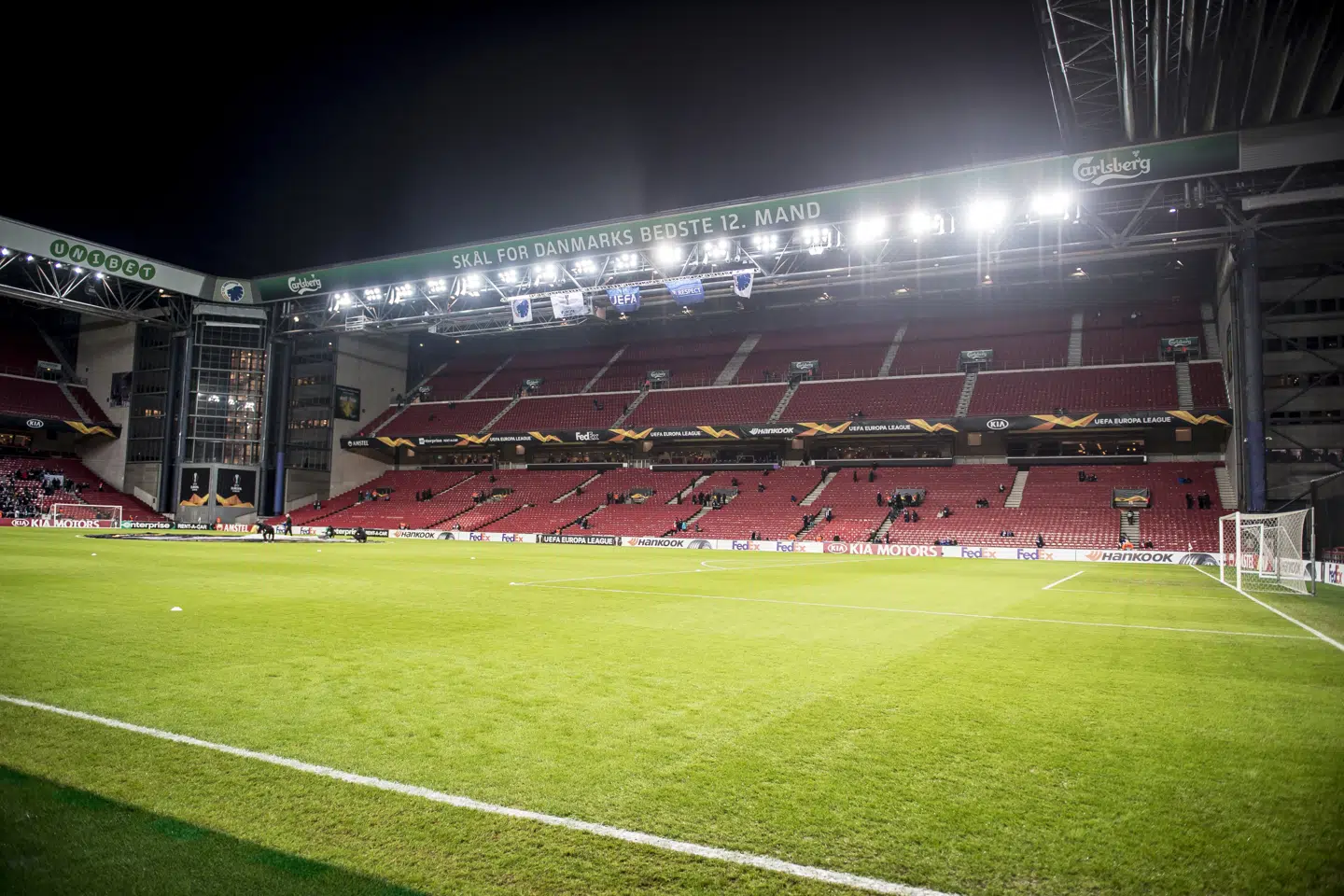 Telia Parken i København er vært for fire kampe ved fodbold-EM i 2020. (Arkivfoto) Mads Claus Rasmussen/Ritzau Scanpix
