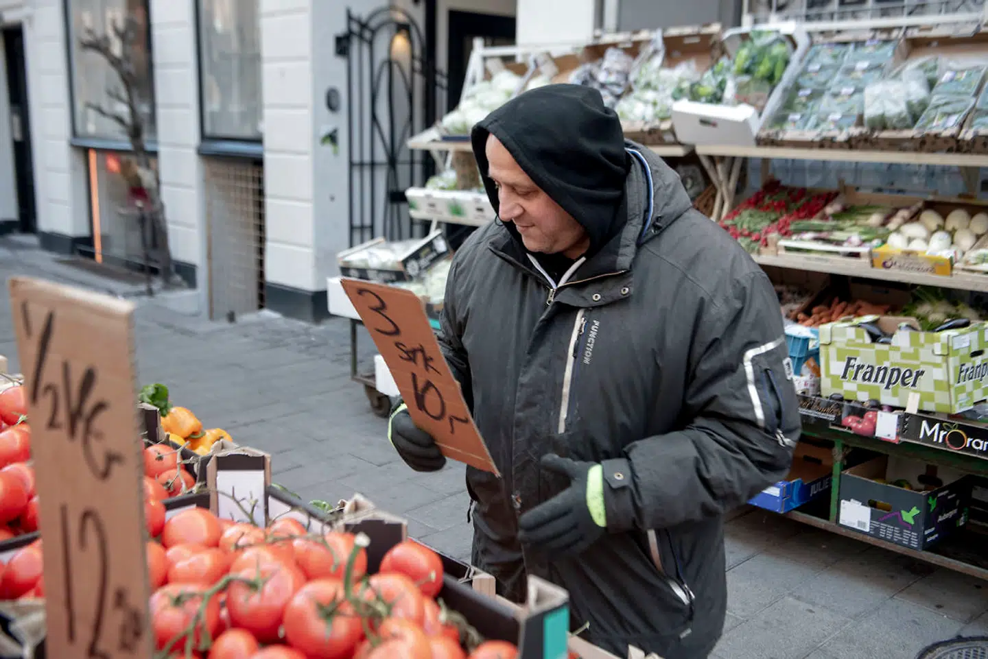 Mohammed Hassoun var på pladsen og så, hvilke følelser der sprang op i tilhørerne.