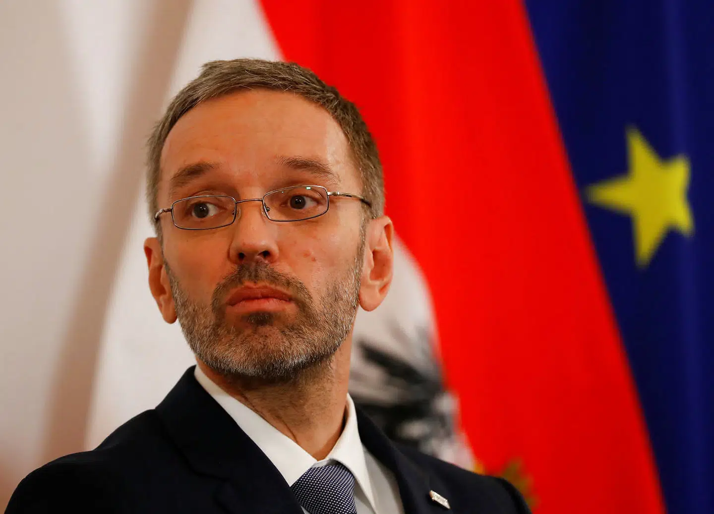 Det er Østrigs indenrigsminister, Herbert Kickl, der formelt set fortsat har ansvaret for den østrigske efterretningstjeneste