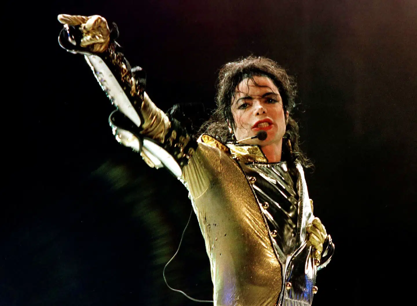 Michael Jackson, da han stadig var på toppen af sin karriere i 1997.