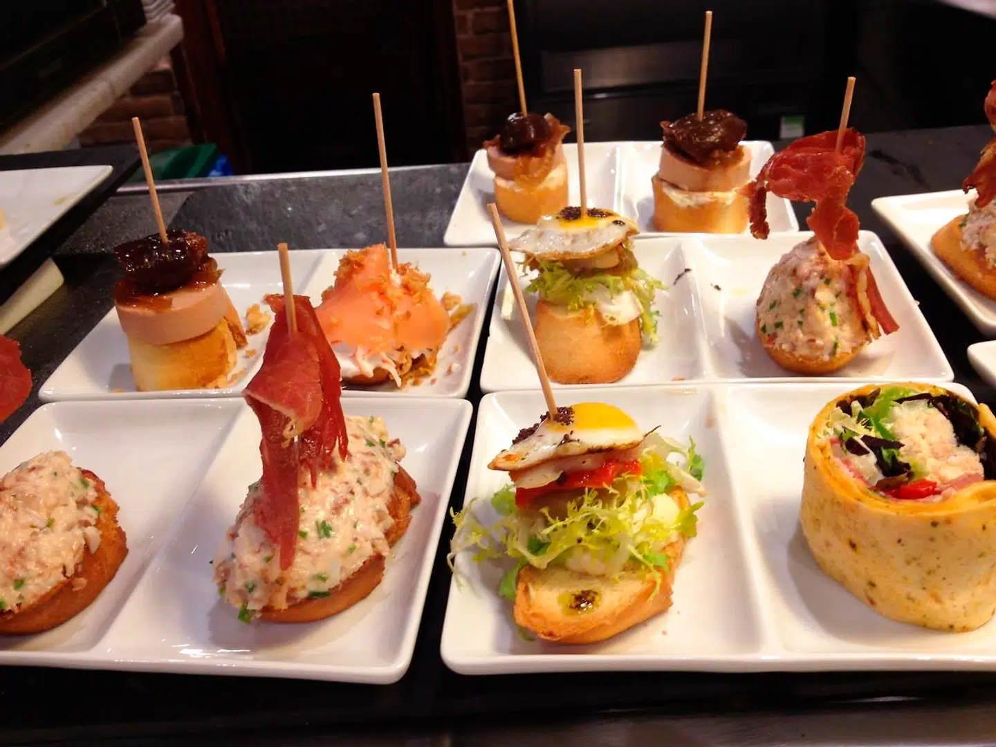 Tapas er nationalspise på disse kanter.