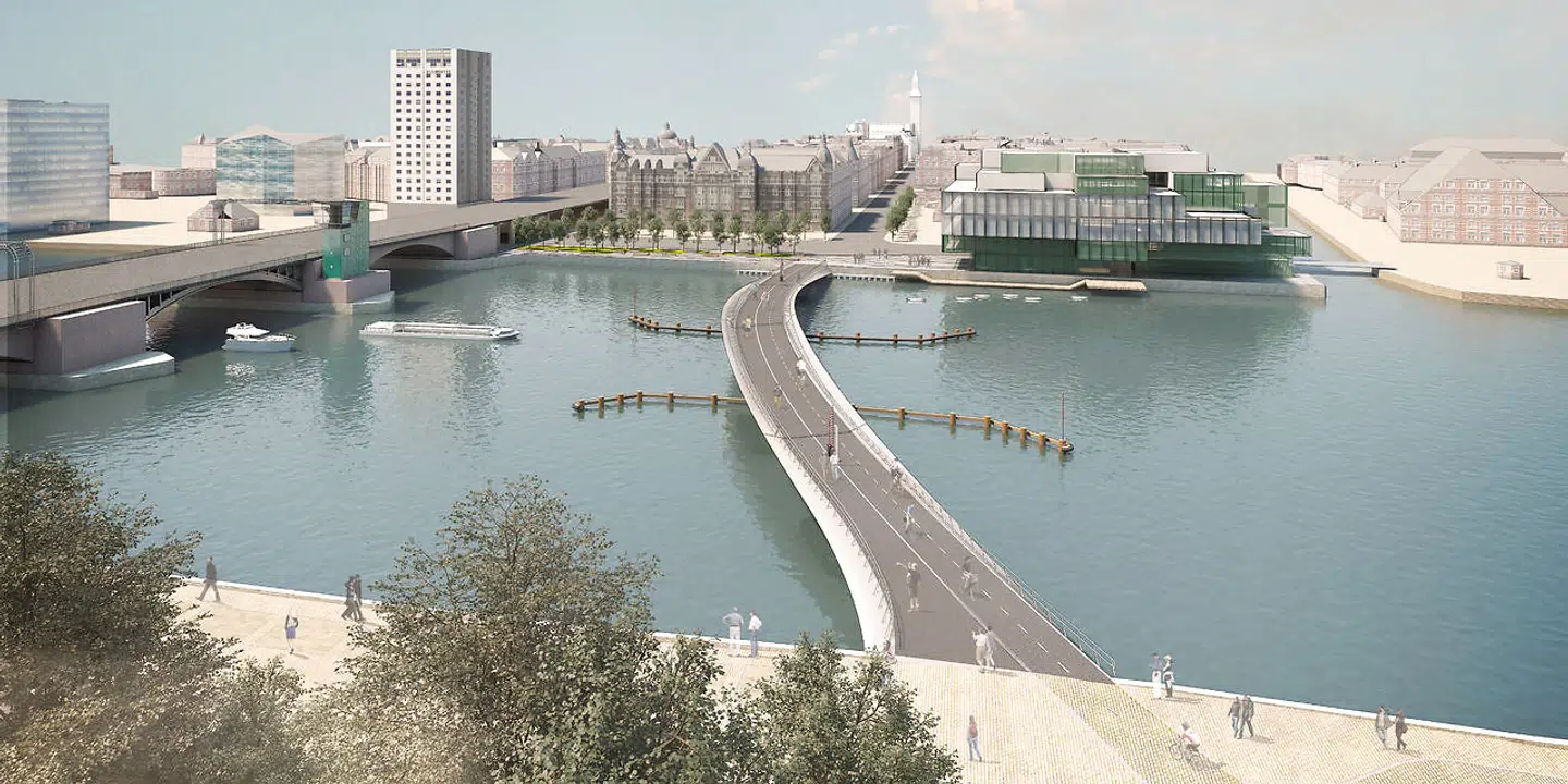 Visualisering af Lille Langebro