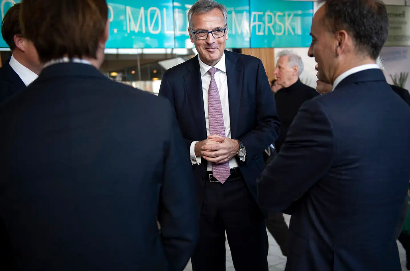 Claus Hemmingsen kom til A.P. Møller - Mærsk i 1981 som shippingelev. Nu stopper han. Arkivfoto: Liselotte Sabroe/Ritzau Scanpix