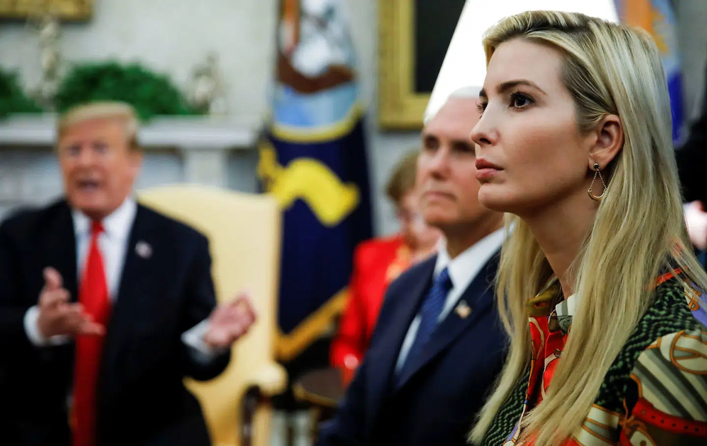 Omkring 25 personer har ifølge en whistleblower fået særlig sikkerhedsclearing til Det Hvide Hus imod embedsmændenes råd, herunder præsident Donald Trumps datter Ivanka Trump. Arkivfoto.
