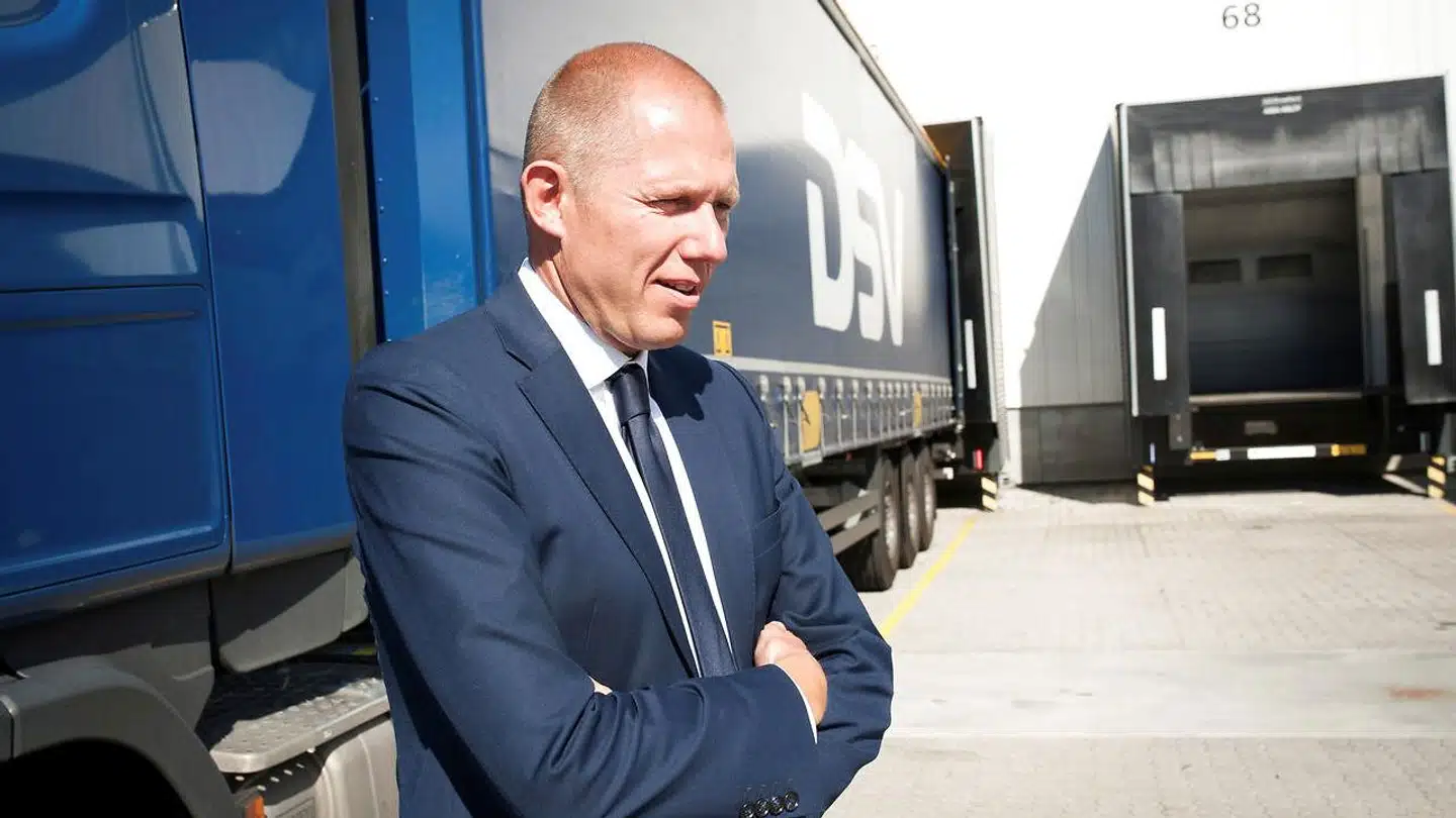 Jens Bjørn Andersen, topchef i DSV, mener ikke, at Mærsk og DSV bør være direkte rivaler. REUTERS/Jacob Gronholt-Pedersen. (Foto: STAFF/Scanpix 2016)
