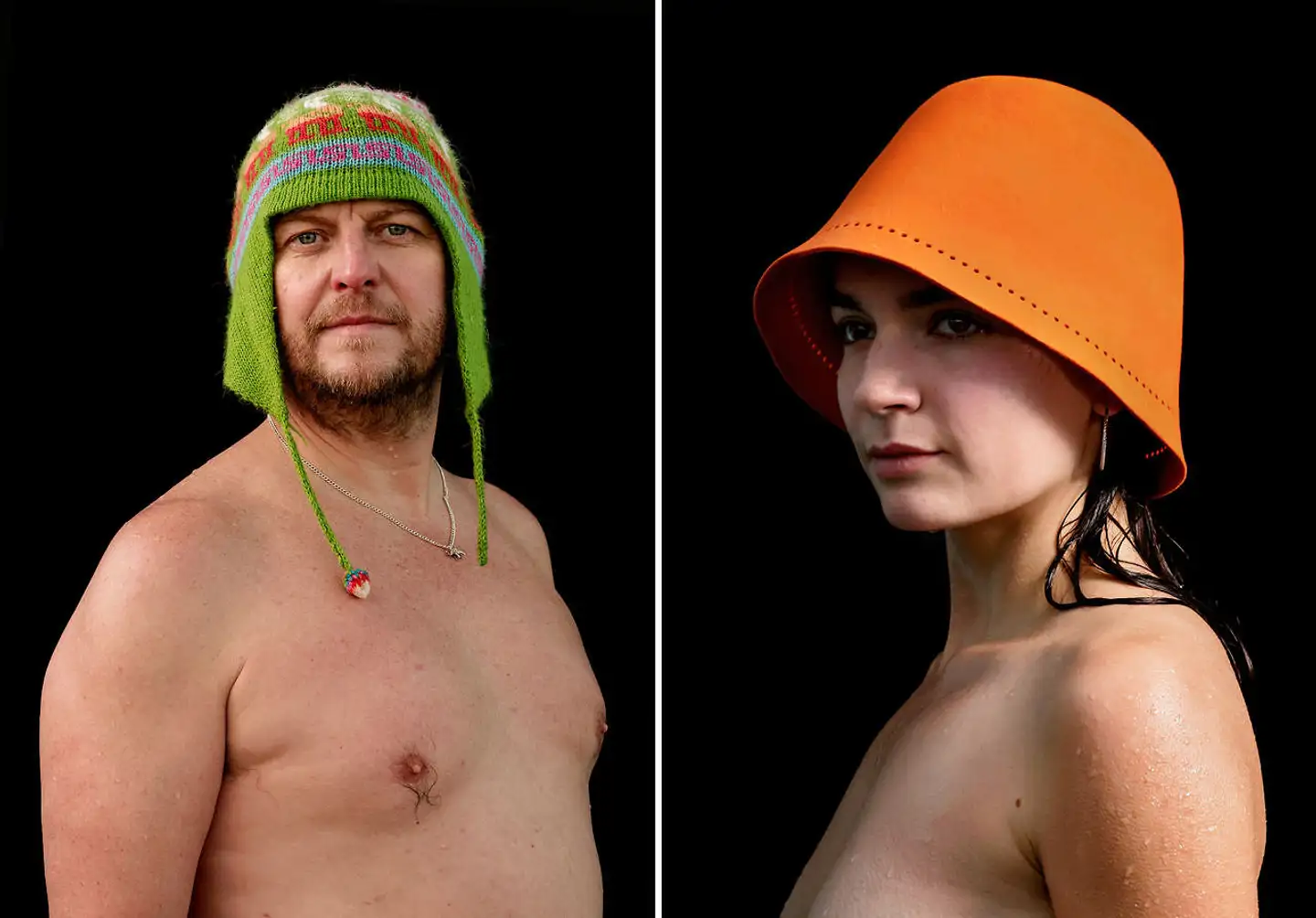 Dennis Drejer, 50 år, og Elina Snopko, 25 år.