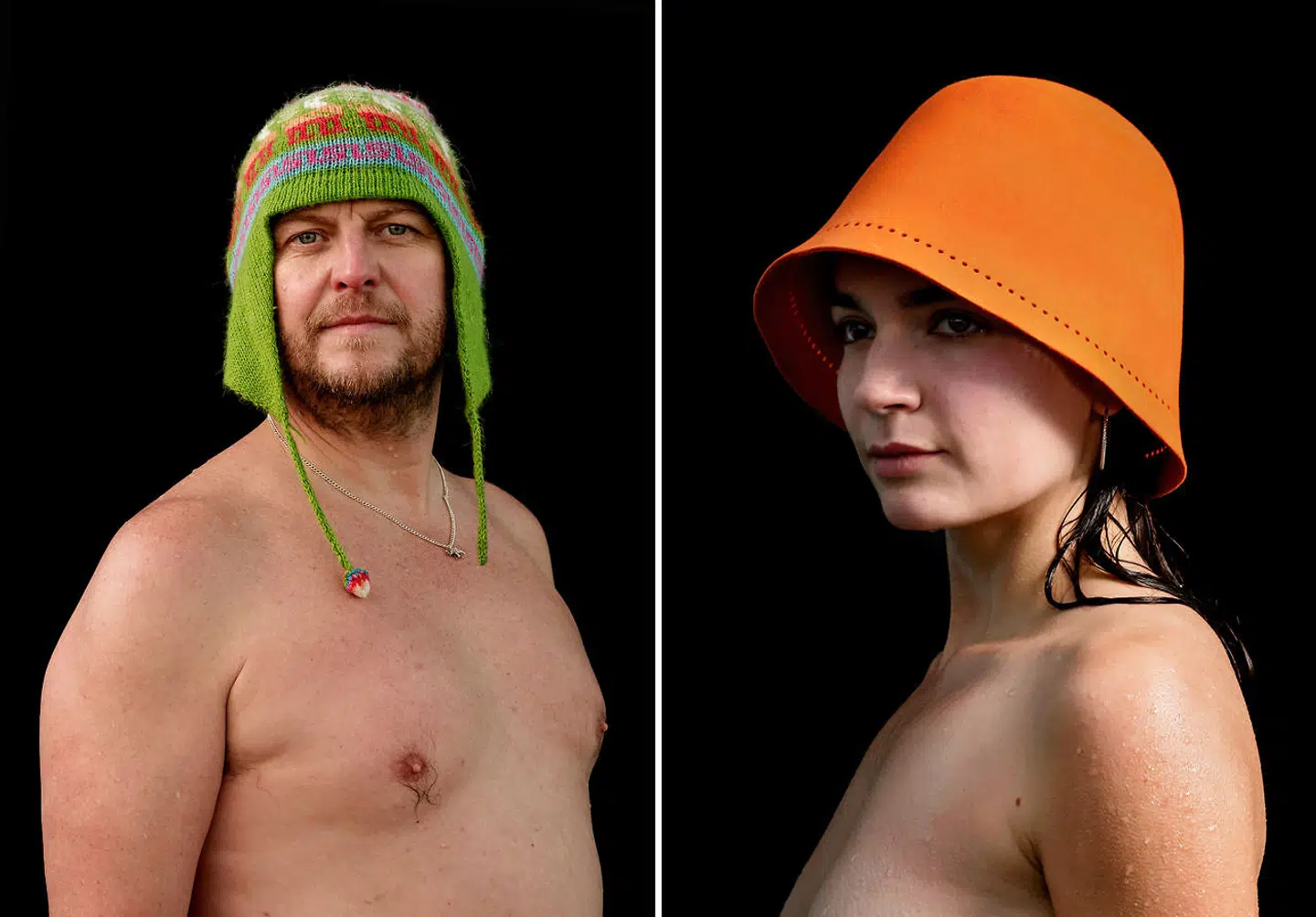 Dennis Drejer, 50 år, og Elina Snopko, 25 år.