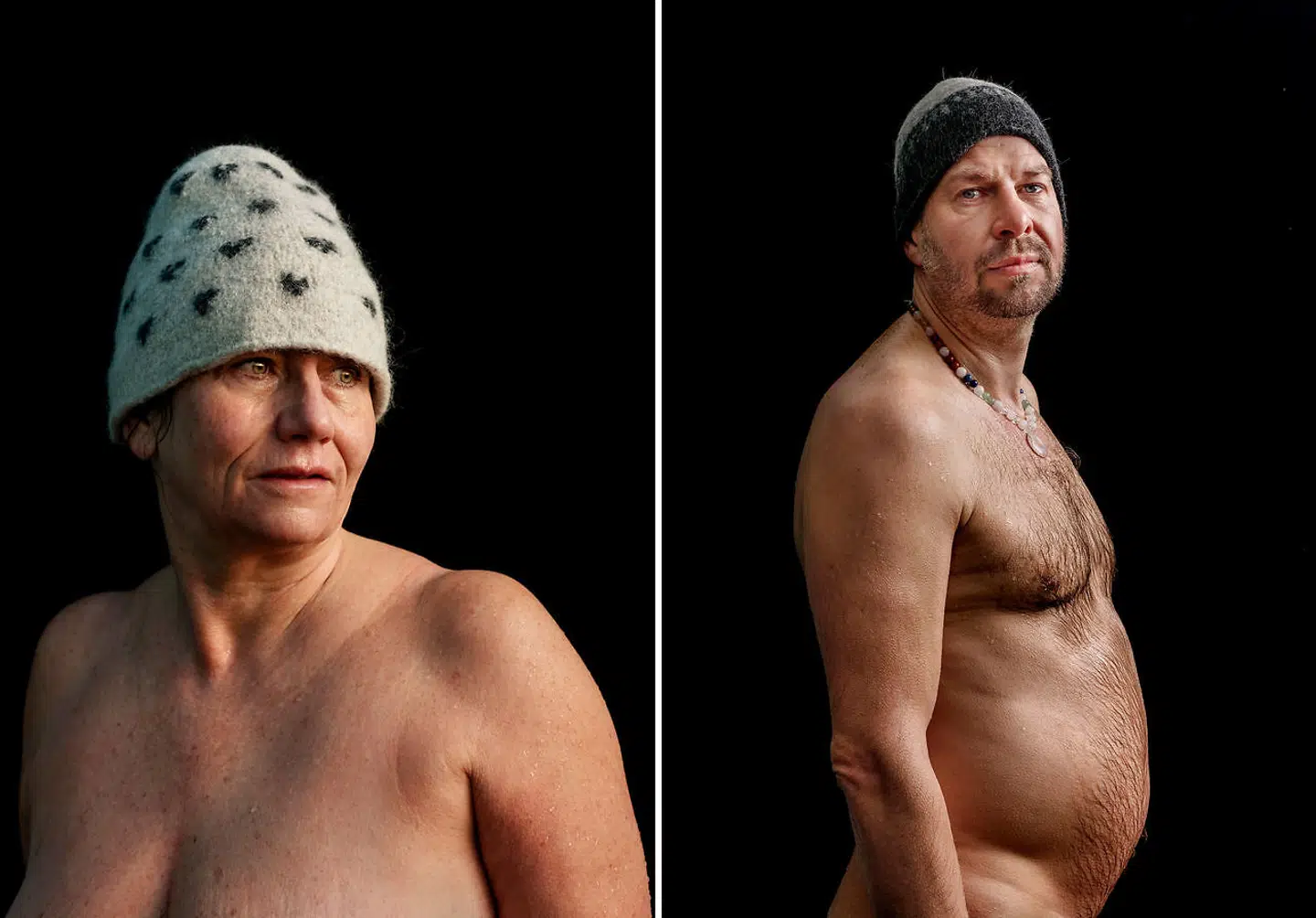 Tina Larsen, 54 år, og Lars Kristensen, 44 år.